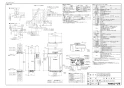 ノーリツ GT-CP2072AW-L BL 13A 取扱説明書 施工説明書 納入仕様図 高効率ガスふろ給湯器(ドレンアップ方式)  スタンダード フルオート PSアルコーブ設置形 20号 納入仕様図1